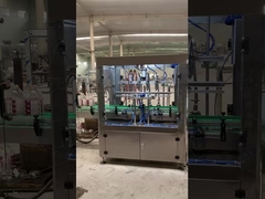 液体ボトルの自動包装ライン