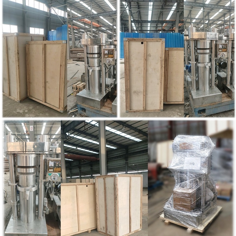 1.1KW 簡単操作 液圧油圧機 オリーブ芝麻油製造機 6YY-185 アボカド油加工設備